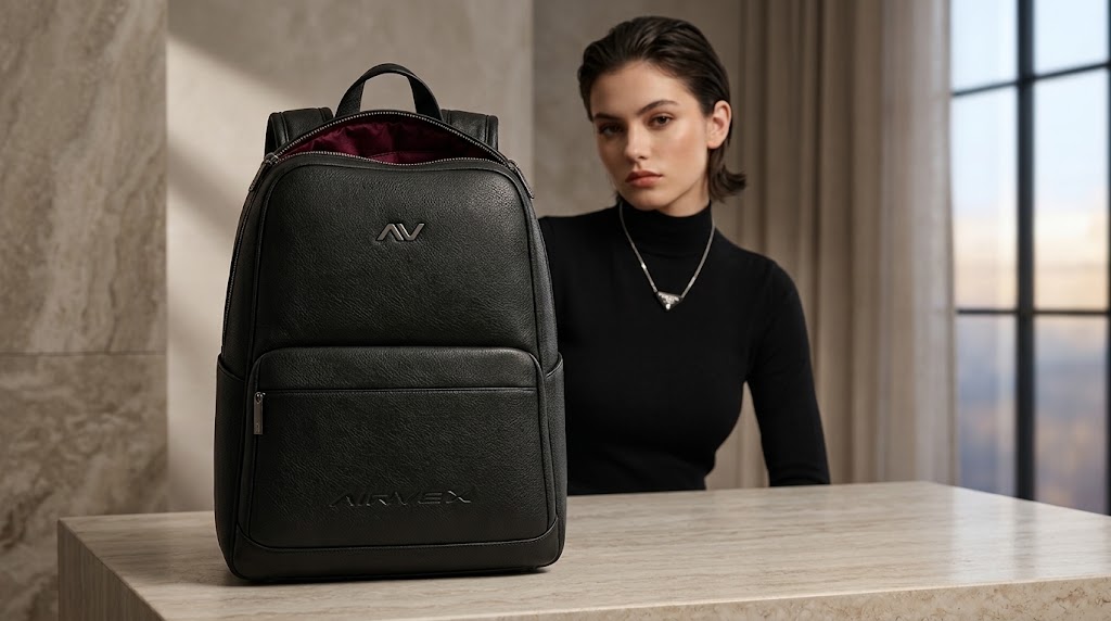 Monogram Backpack lifestyle shot